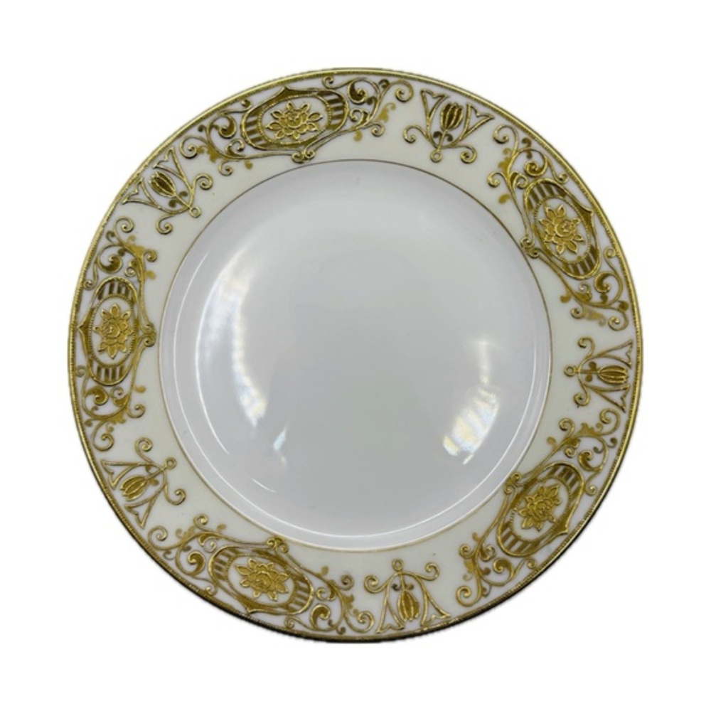 Set of 6 Noritake Christmas Ball Bread Plates
